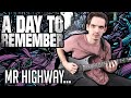 A Day To Remember | Mr. Highway's Thinking About The End | GUITAR COVER (2021) + Screen Tabs