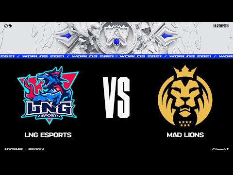 MAD vs. LNG | Worlds Group Stage Day 7 | MAD Lions vs. LNG Esports (2021)