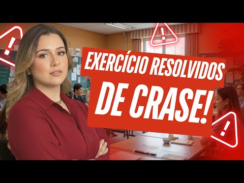 Solving exercises on the use of the grave accent (crase) - Professor Pamba