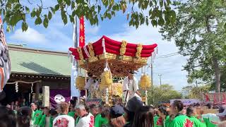 令和元年明石御厨神社秋祭り2019（西二見宮入）