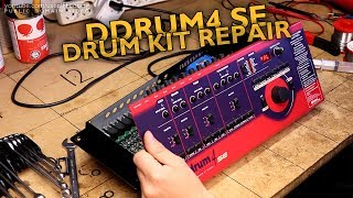 Video thumbnail for ddrum4 SE drum kit repair (maybe) by FFcossag