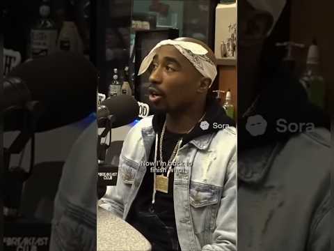2Pac On The Breakfast Club 😭 #2pac #tupac #hiphop #breakfastclub #90s