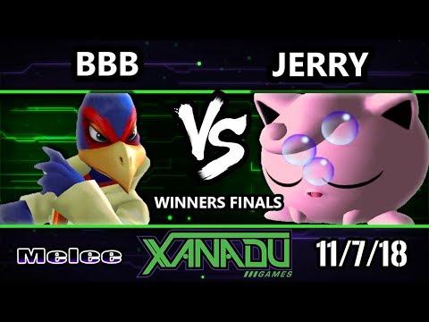 S@X 275 SSBM - EBM | Jerry (Jigglypuff) Vs. BBB (Falco) - Smash Melee Winners Finals