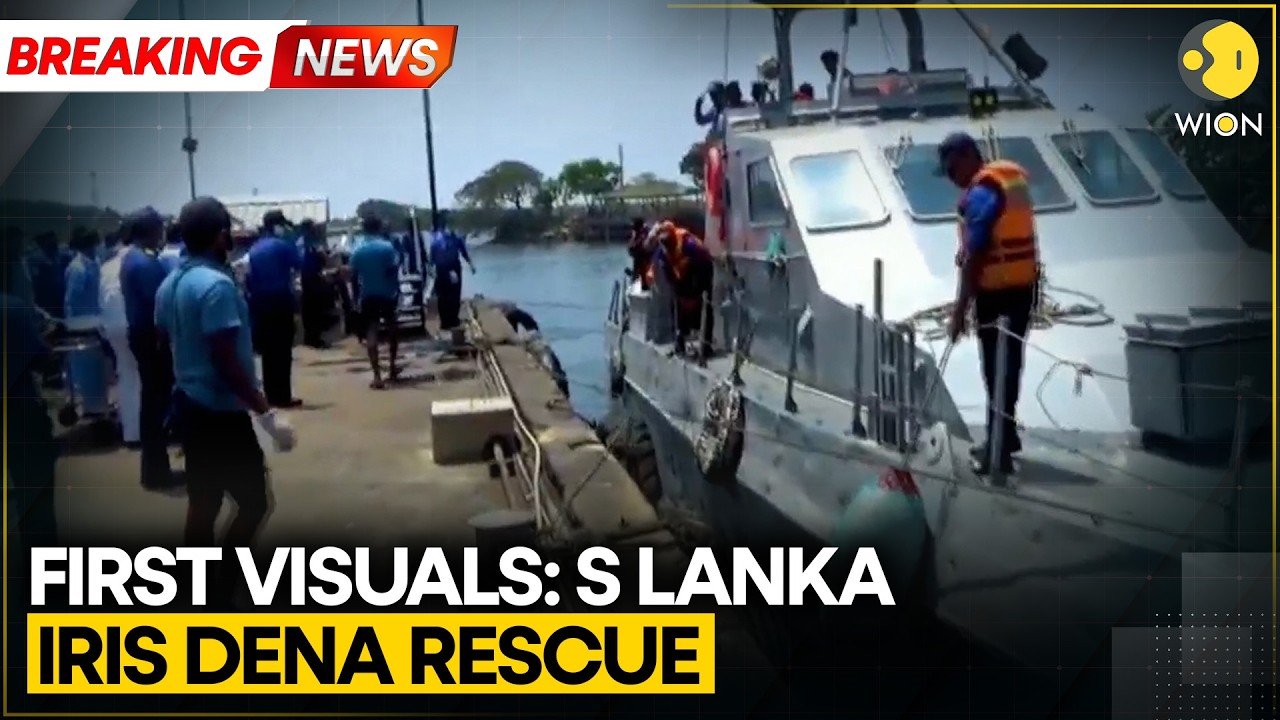 Sri Lanka Carries Out IRIS Dena Rescue: 32 Soldiers Saved, First Visuals | WION BREAKING