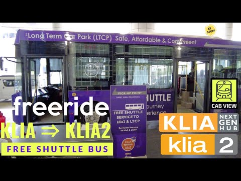 FREE 24/7 Shuttle Bus Between Airports | KLIA ⇒ KLIA2