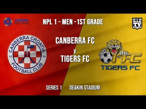 NPL1 Men - 1st Grade - Capital Football  - SERIES 1 - Canberra FC vs Tigers FC