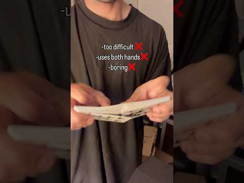 How to shuffle a deck of cards