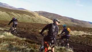 preview picture of video 'Mountain Biking in the Cheviot Hills and the Pennine Way'