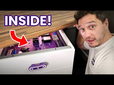 I built a SECRET workshop in my room! (ft. Bambu Lab A1 Mini)