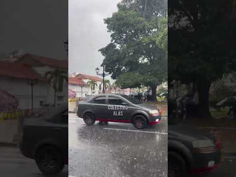 Granizada en Ocaña, Norte Santander.🌧️
