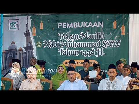 Pembukaan maulid Nabi Muhammad SAW terlasana semarak dengan lomba Weh-Wehan yang meriahkan Kaliwungu