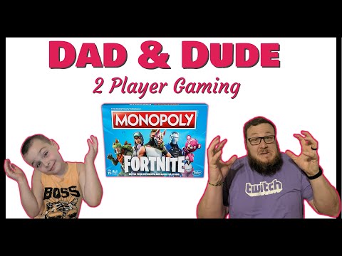 Dad & Dude | Fortnite: Monopoly | Board Game | Play Through