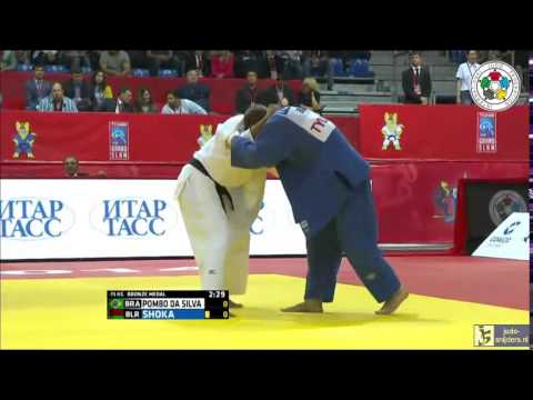 Judo 2014 Grand Slam Tyumen: Pombo da Silva (BRA) - Shoka (BLR) [-73kg] bronze
