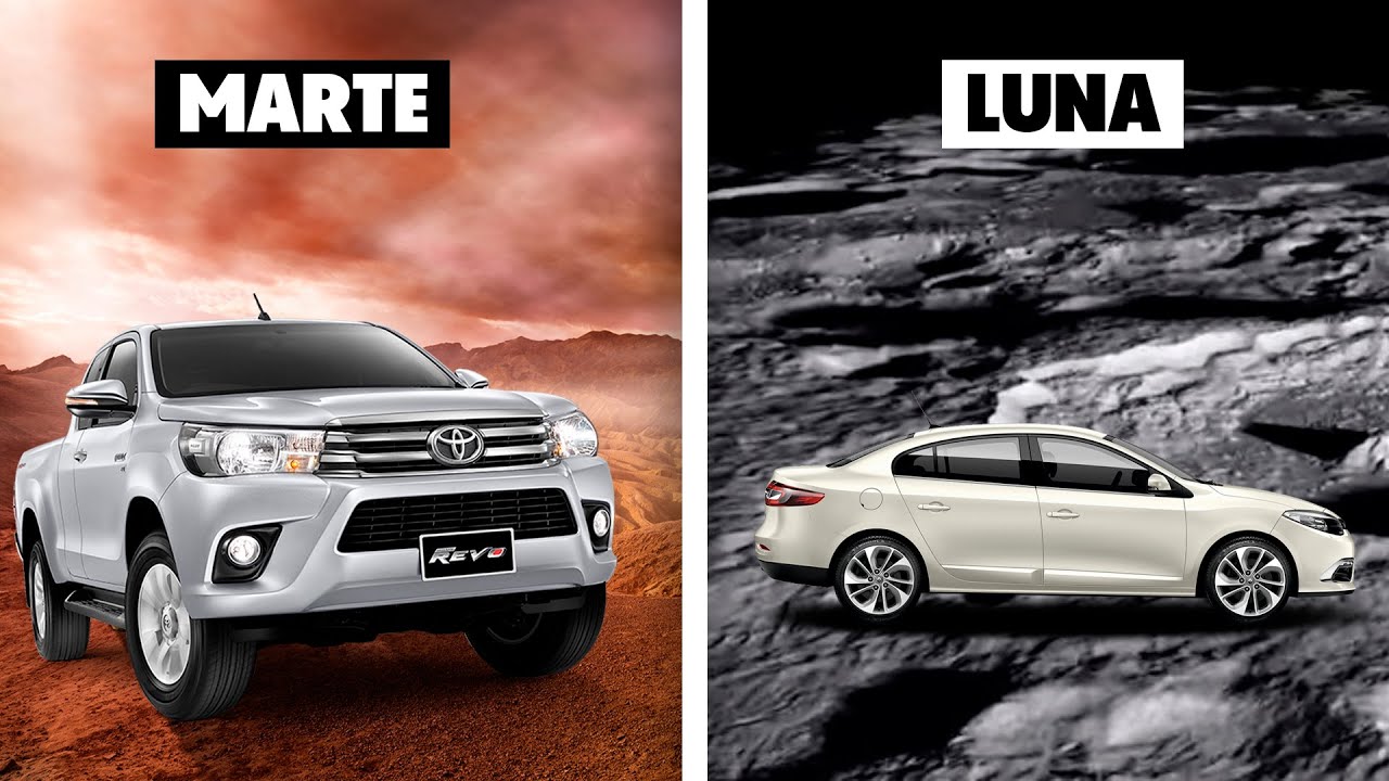 ¿Como sería conducir en otros planetas En este vídeo te muestro como sería