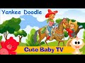 Yankee Doodle Nursery Rhymes And Kids Song Cute Baby TV