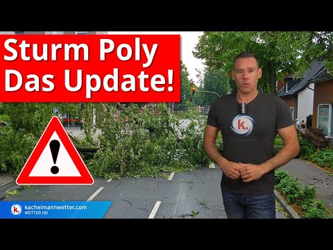 Warnung: Sturm Poly - das Update für den Mittwoch!