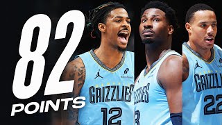 Ja Morant - Desmond Bane - Jaren Jackson Jr - Memphis Grizzlies - Phoenix Suns