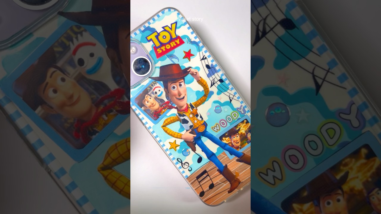 Journaling 다꾸 | Toy Story : Woody Phone case 토이스토리 : 우디 폰 케이스 | Scrapbooking