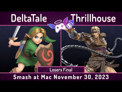 S@M Nov 30 2023 | DeltaTale (Young Link) vs Thrillhouse (Simon) | Losers Final | SSBU Smash Ultimate