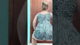LORINHA GORDINHA DE VERTIDO DE ZEBRINHA   #hot #tiktok #dance #twerk  #novidade #shorts