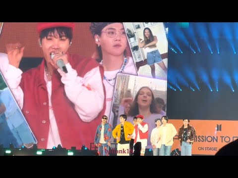 220409 PERMISSION TO DANCE fancam 방탄소년단 BTS PTD on stage Las Vegas Day 2