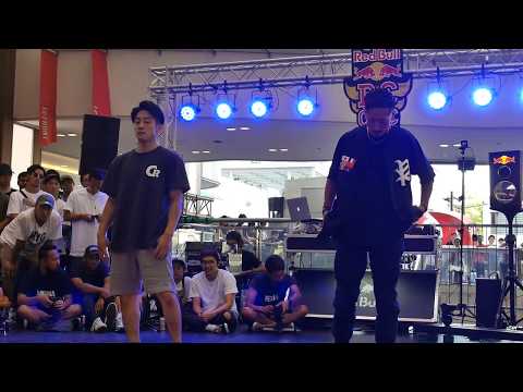 1回戦　JUST FIT　vs　RYUJI　/　Red Bull BC One 2017 Japan Cypher