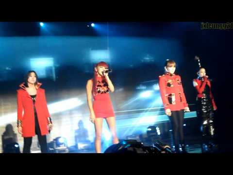 2NE1 at MTV IGGY Concert - Fire, Can't Nobody, Lonely, I Am The Best (fancam)