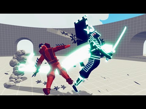 NEON SAMURAI vs EVERY FACTIONS | TABS - Totally Accurate Battle Simulator