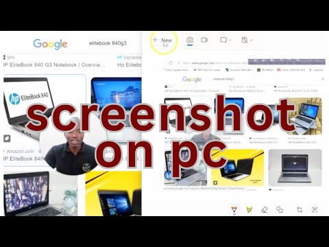 How to Screenshot when using laptop