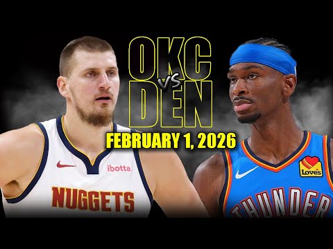 Oklahoma City Thunder vs Denver Nuggets Full Game Highlights – February 1, 2026 | NBA Season