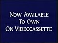 Now Available To Own On Videocassette 1995 Bumper Still Variant Fake