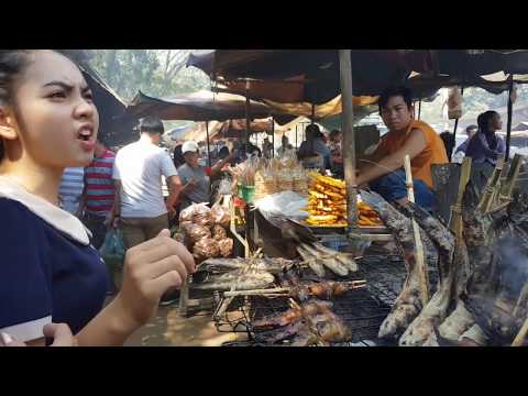 Cambodian Cheap Street Food - Food Video At Oudong- Amazing Asian Street Fast Food