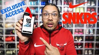 How To Get EXCLUSIVE ACCESS on NIKE SNKRS APP (Beginners Guide)