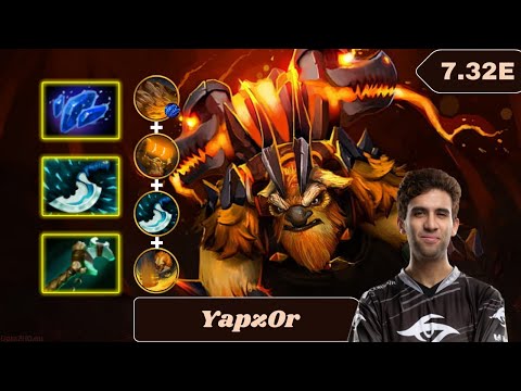 YapzOr Earthshaker Soft Support / Pos 4 Gameplay Patch 7.32e - Dota 2 Full Match Gampelay
