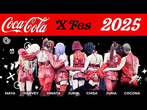 XG x CocaColaXFes 2025 DAY 2 (FULL VERSION) 👽🐺🖖