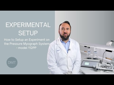 Experimental setup for DMT 112PP