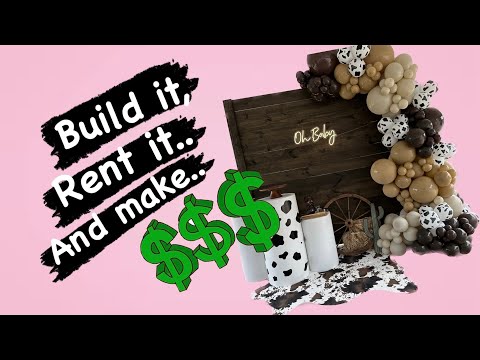 Diy Wood Backdrop Assembly