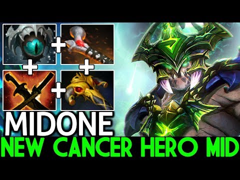 MIDONE [Underlord] 600 DMG/Hit New Cancer Hero Mid Crazy Game 7.22 Dota 2