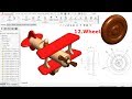 SolidWorks Tutorial Wooden Toy Plane 12 Wheel