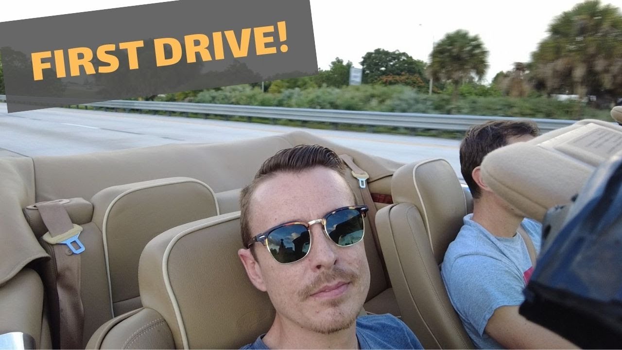 Taking our XJS for its First Drive!