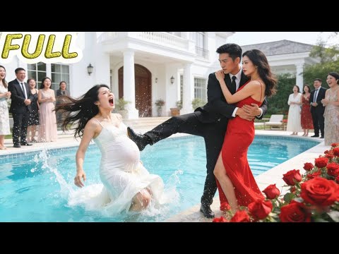 The husband kicked his pregnant wife into the pool. She revealed she is the heir, and he regrets it.