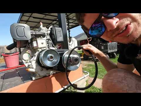 Amazon 418cc Diesel Engine How To Install Torque converter