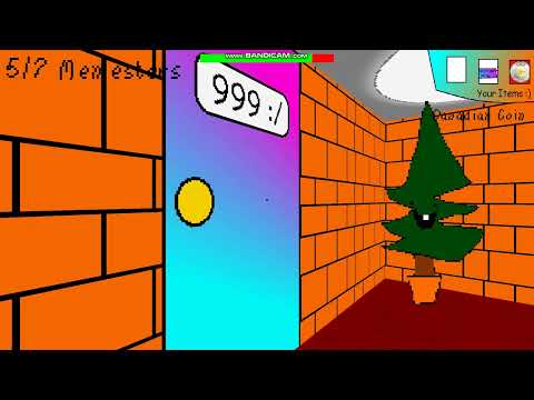 Quincy`s basics in memes and delight but i made it family friendly- baldis basics mod gameplay