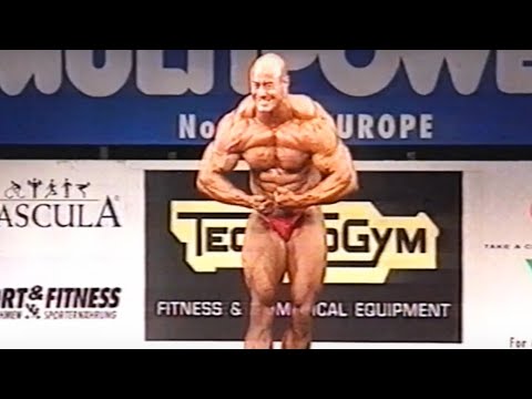 Gary Lister (UK), NABBA European 1997 - Men Tall Winner