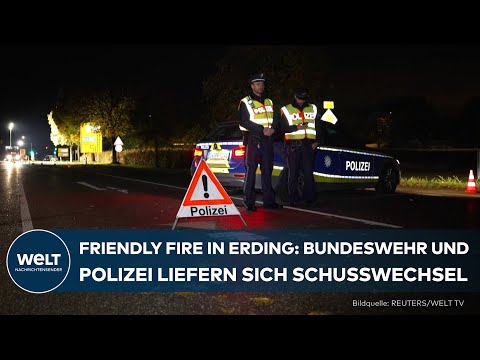 ERDING: Bundeswehr und Polizei liefern sich Schusswechsel bei Großübung „Marshal Power“