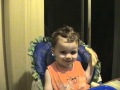 Gavin Talking While He Eats
