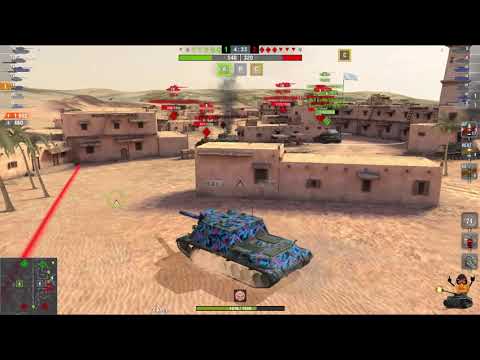 Mastery Game Play WZ-111G FT || World Of Tanks Blitz