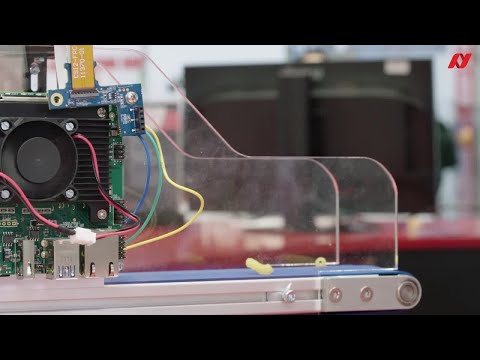 Alvium camera used in embedded vision machine learning application