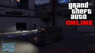 GTA Online - How to Find LSPD Armored Truck ( GTA5 )
