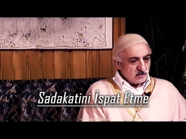 Videouttalande av Sadakat Turkiska